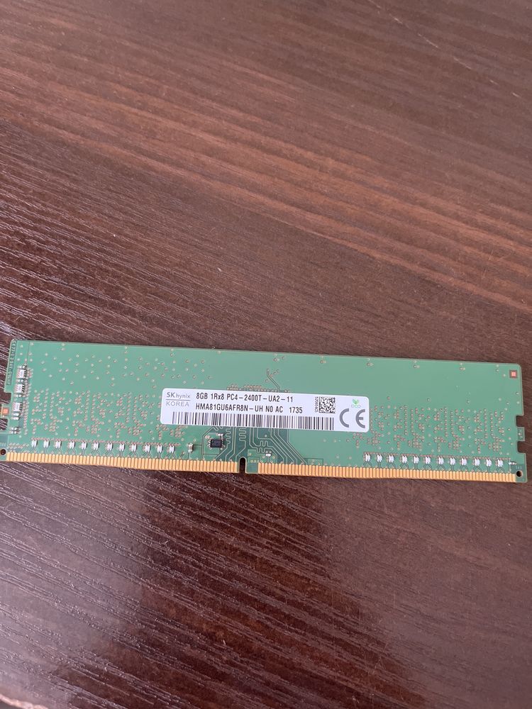 8gb DDR4 2400T 'Hynix HMA81GU6AFR8N
