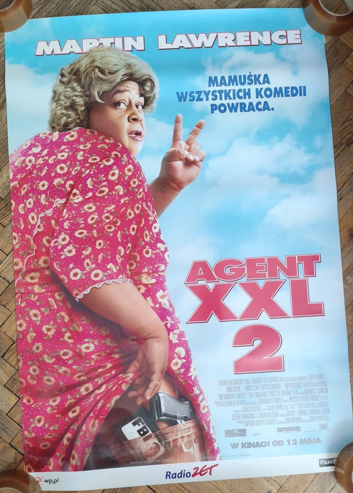 Agent XXL 2 plakat filmowy oryginalny