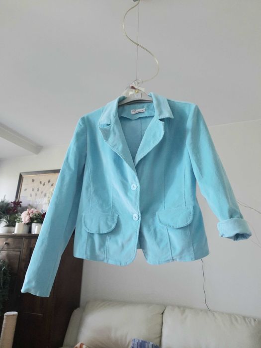 Żakiet damski casual blue r. 40, r. 42 male
