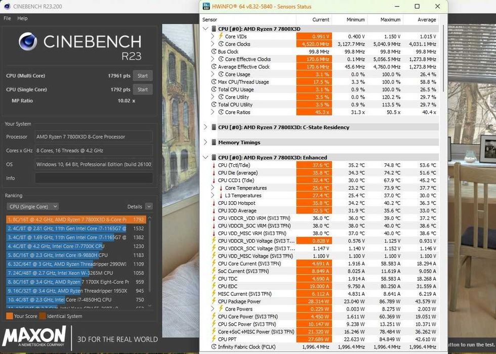 Новий ПК AMD 7800X3D / B850 / 32 Gb 6000 MHz CL30 / 850W / 1 Tb / WiFi