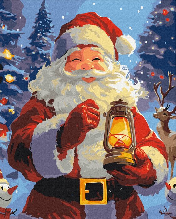 Новорічні картини за номерами – створіть святковий настрій!