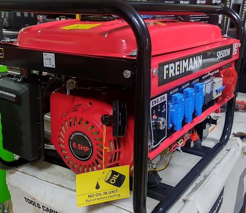 Gerador a Gasolina trifasico e Monofasico ligação automático