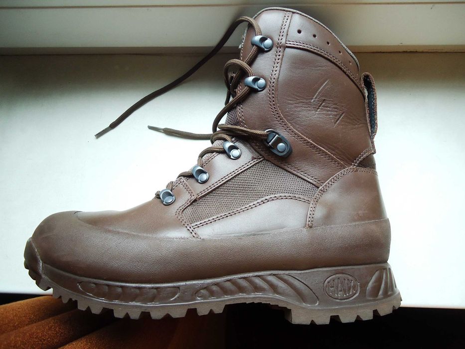 Берцы сапоги Haix Boots Combat Brown Gore-Tex оригинал (46)
