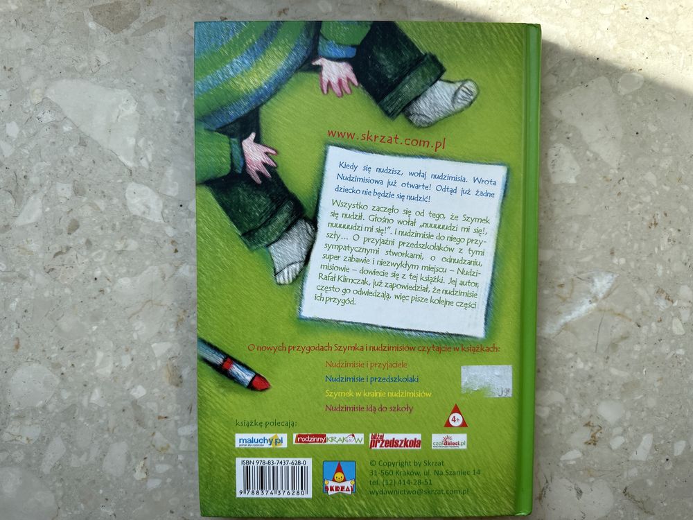 Książka dla dzieci-Nudzimisie tom 1