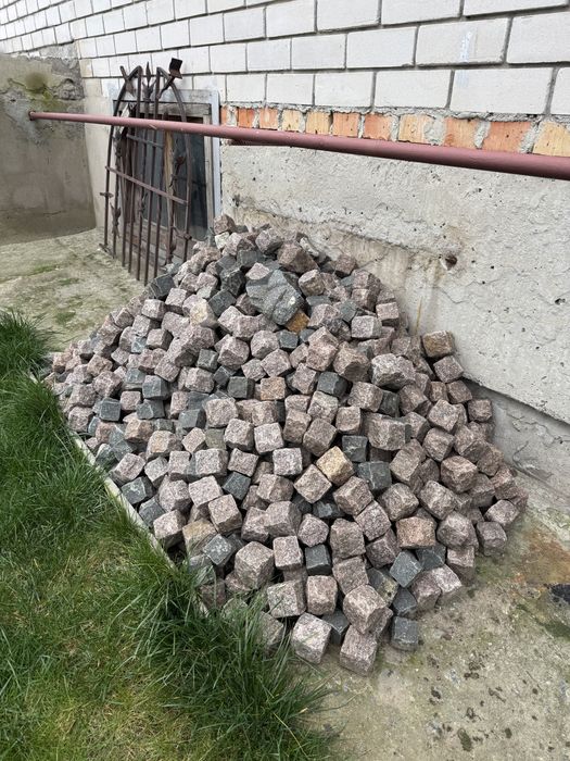 Брустчатка гранітна 6*6 см