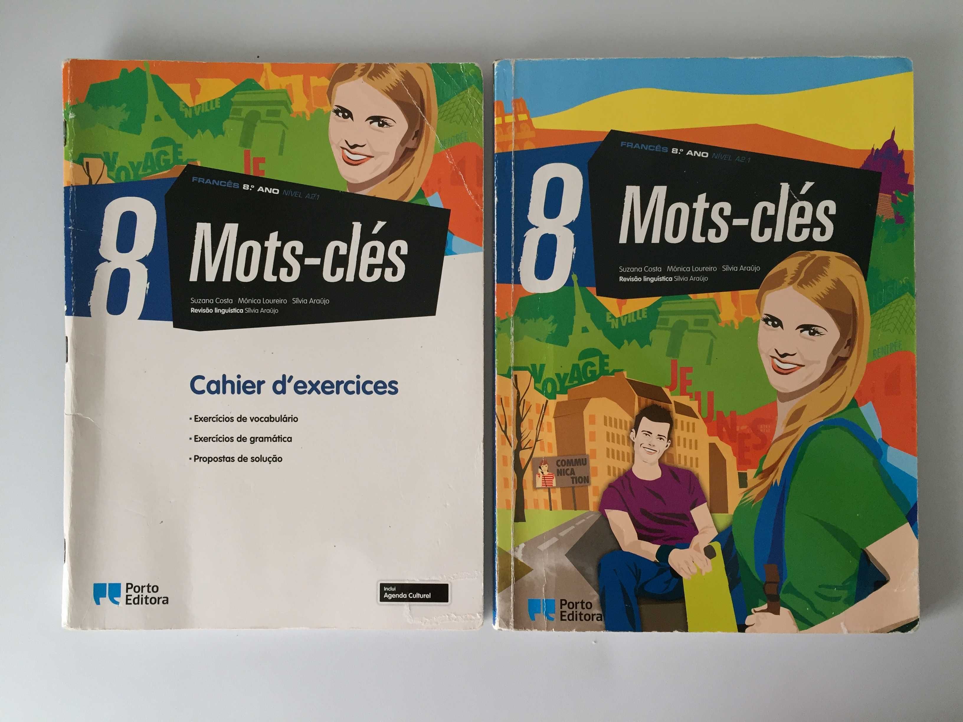 Livros Escolares Francês 8º ano, Porto Editora