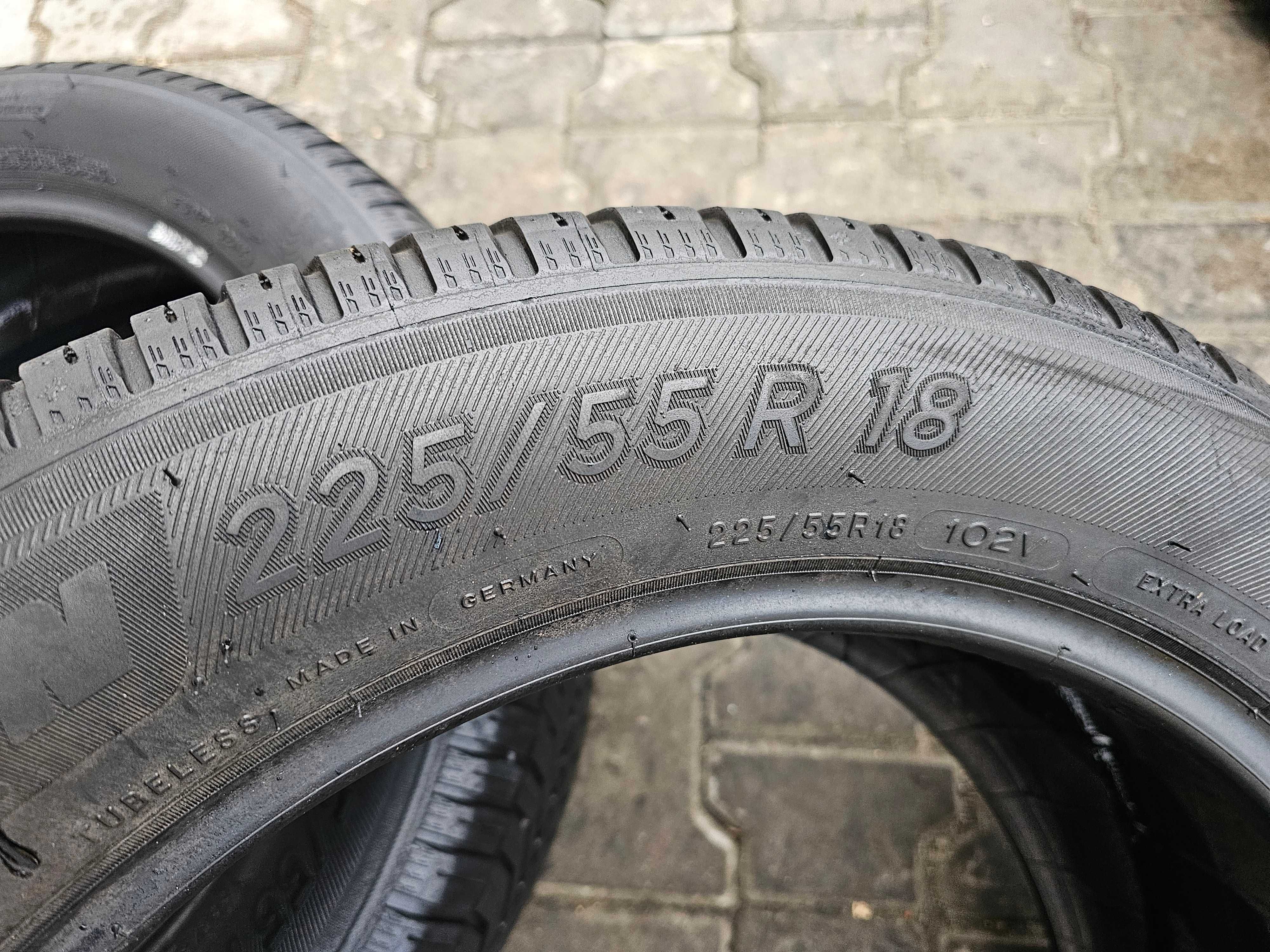Całoroczne Michelin 225/55 R18 5mm
