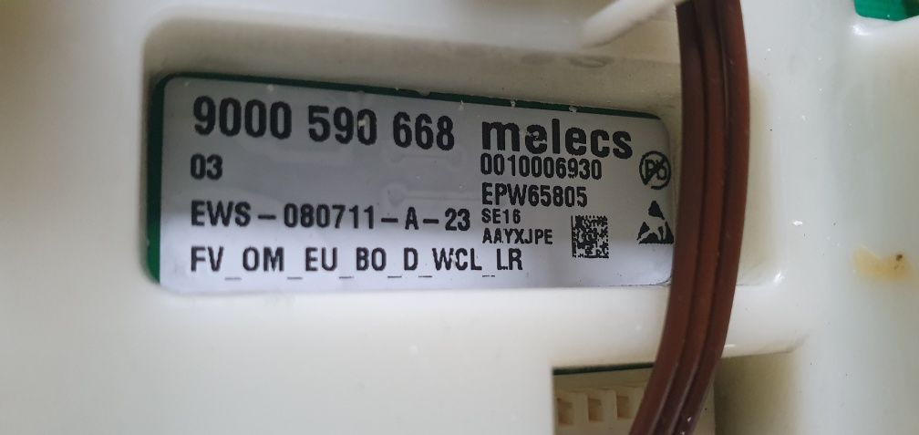 Moduł programator do pralki Bosch Wae 2037