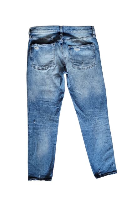 Usa Zara 34 spodnie premium z przetarciami I dziurami hit