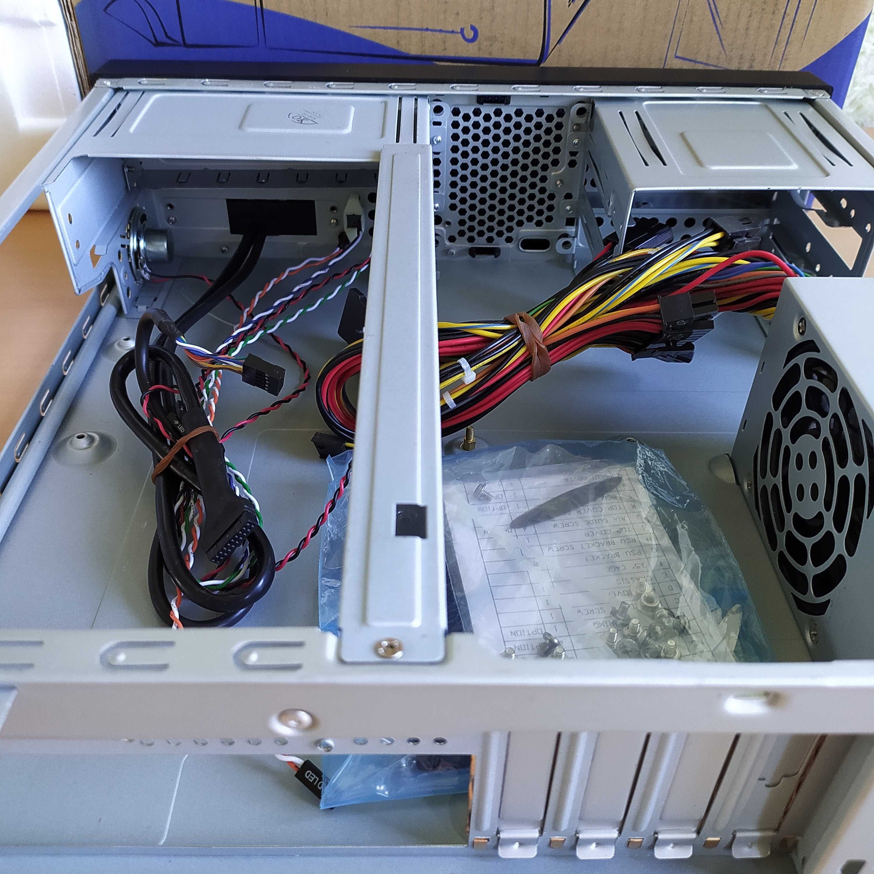 Корпус Micro-ATX Slim с блоком питания 300W