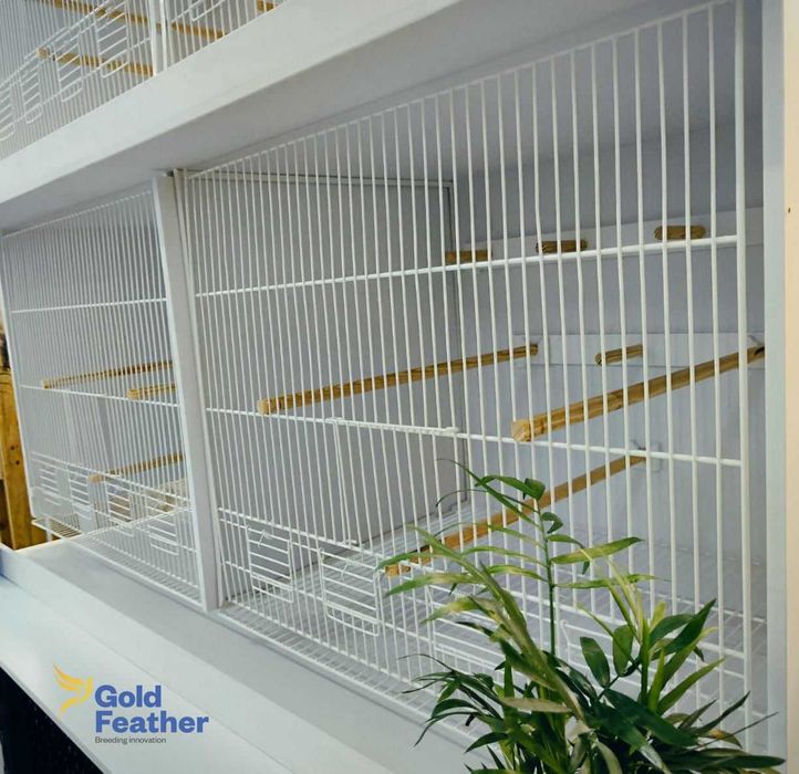 Gaiolas Voadeiras PVC - Canários, Exóticos, Periquitos