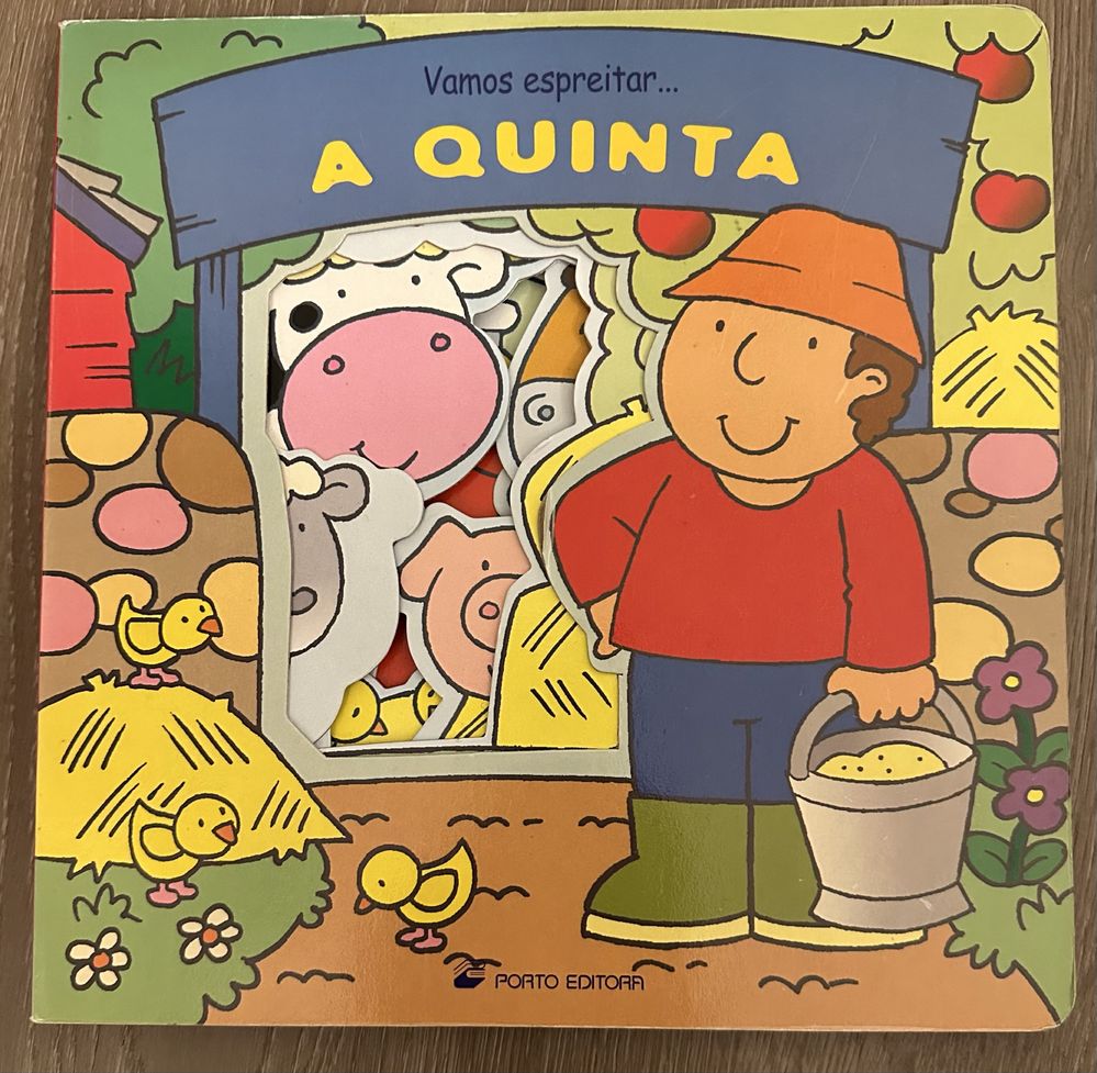 Coleção 3 livros infantis - Vamos espreitar…