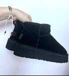 UGG czarne ultra mini platform