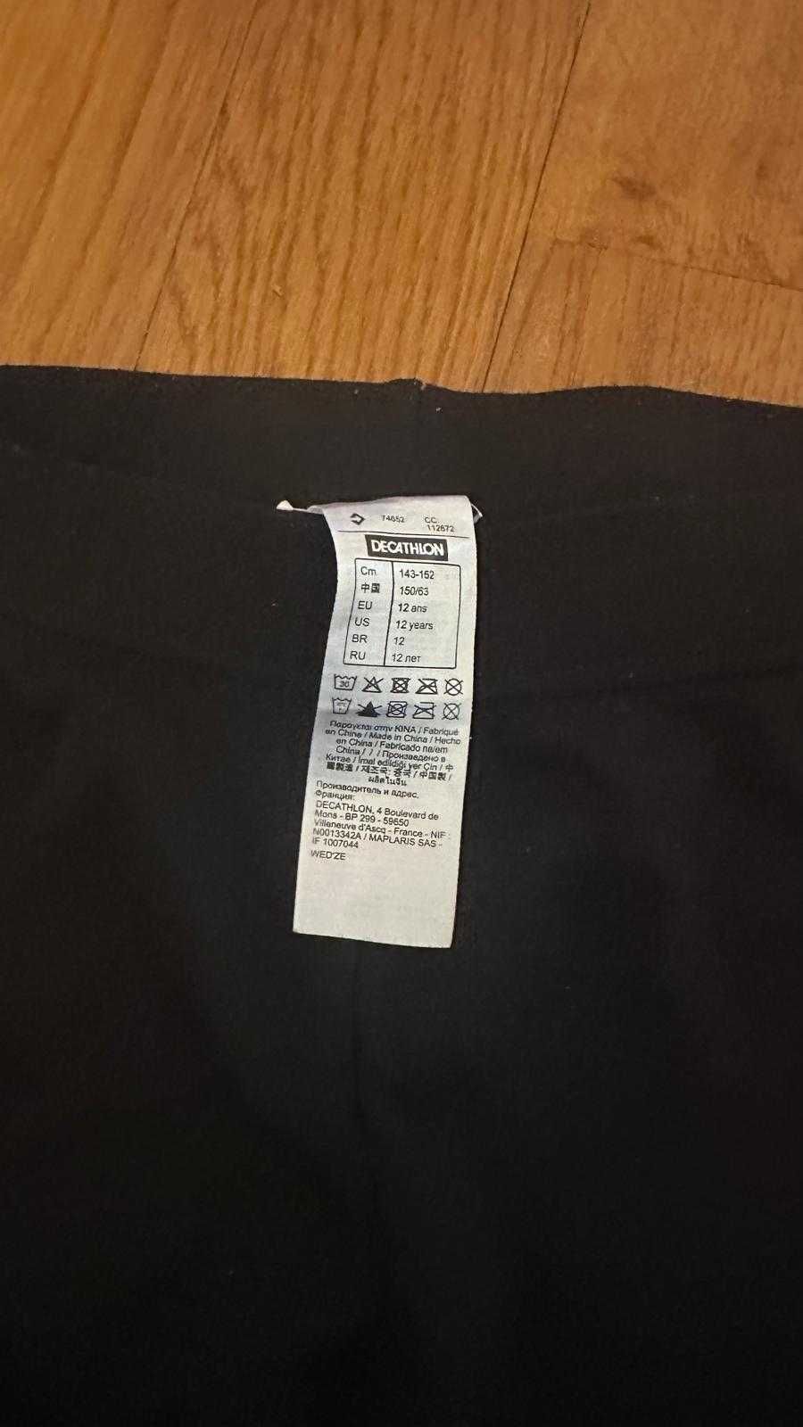 Leggings pretas 12 anos