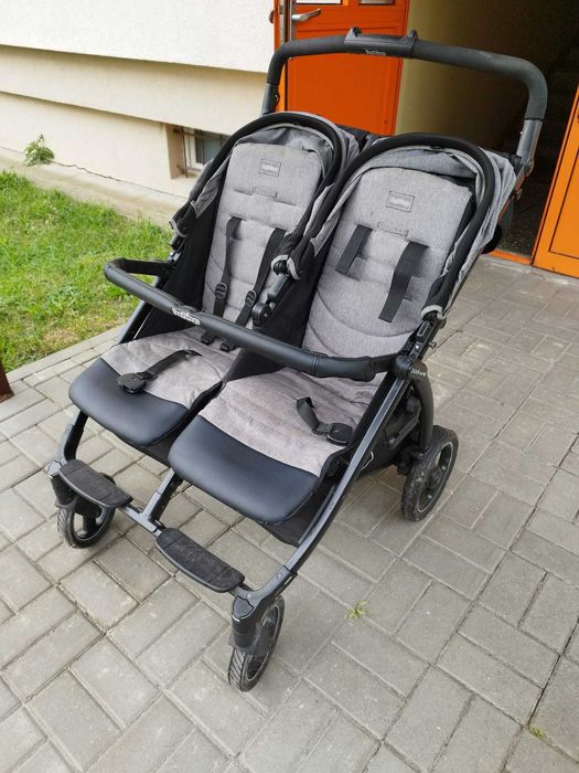 Wózek podwójny, bliźniaczy , stan bardzo dobry, PegPerego