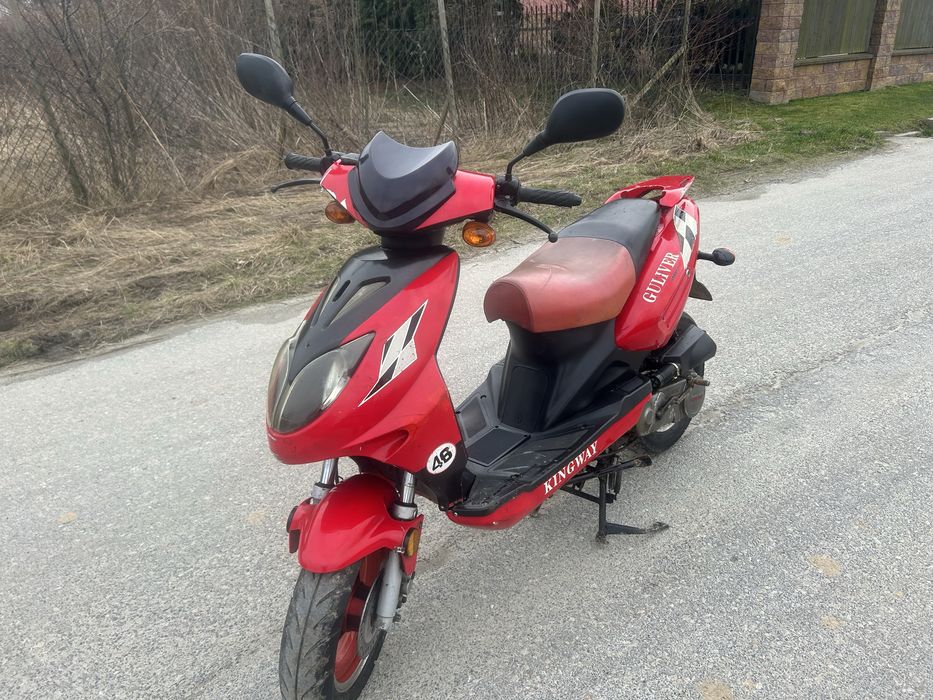 Skuter 50 kingway guliver mozliwy transport