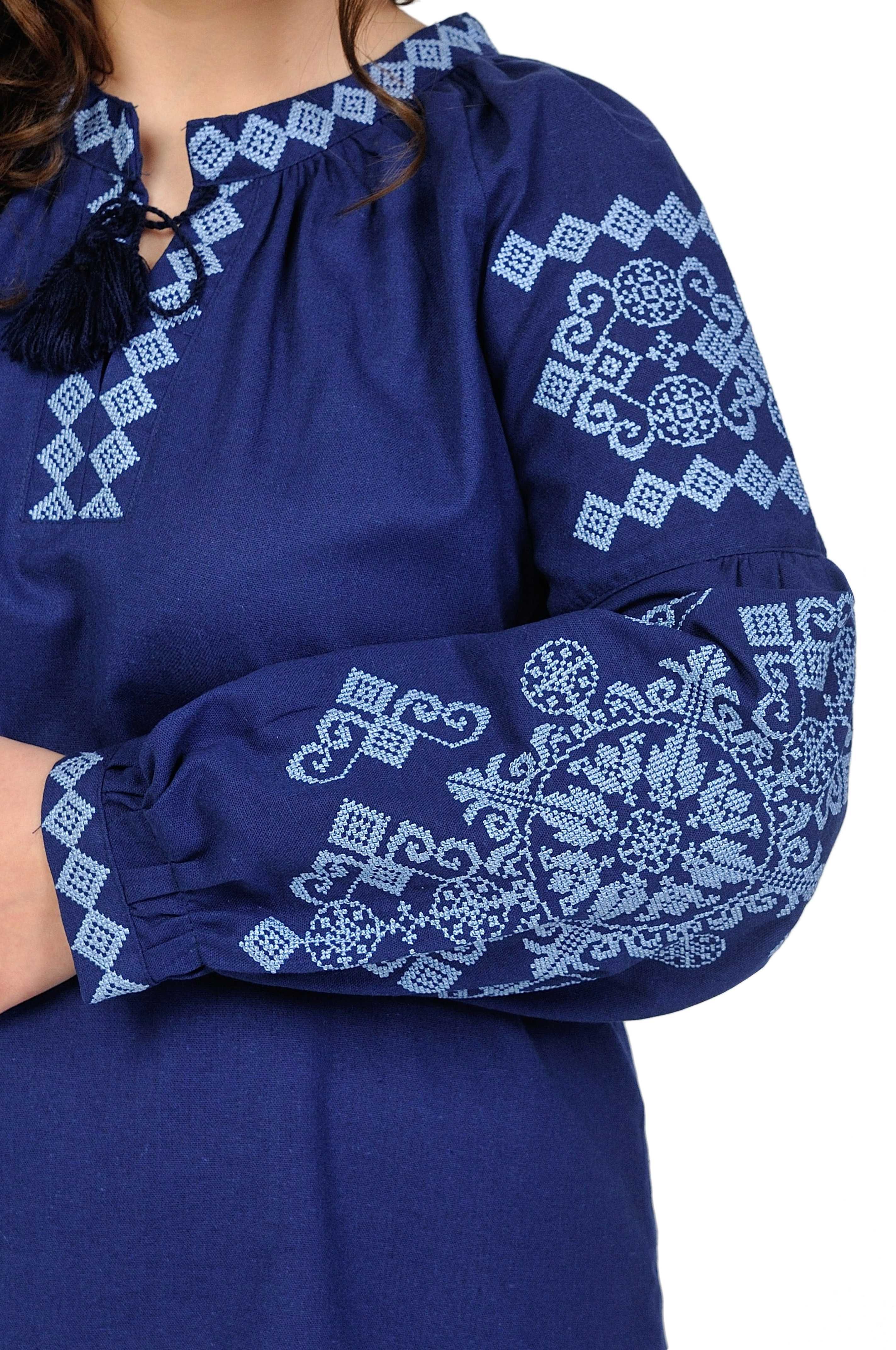 Женская блузка вышиванка (жіноча сорочка вишиванка)