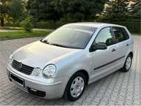 Volkswagen Polo 9n2 1.2 Benzyna 2003r. Klimatyzacja Niski Przebieg