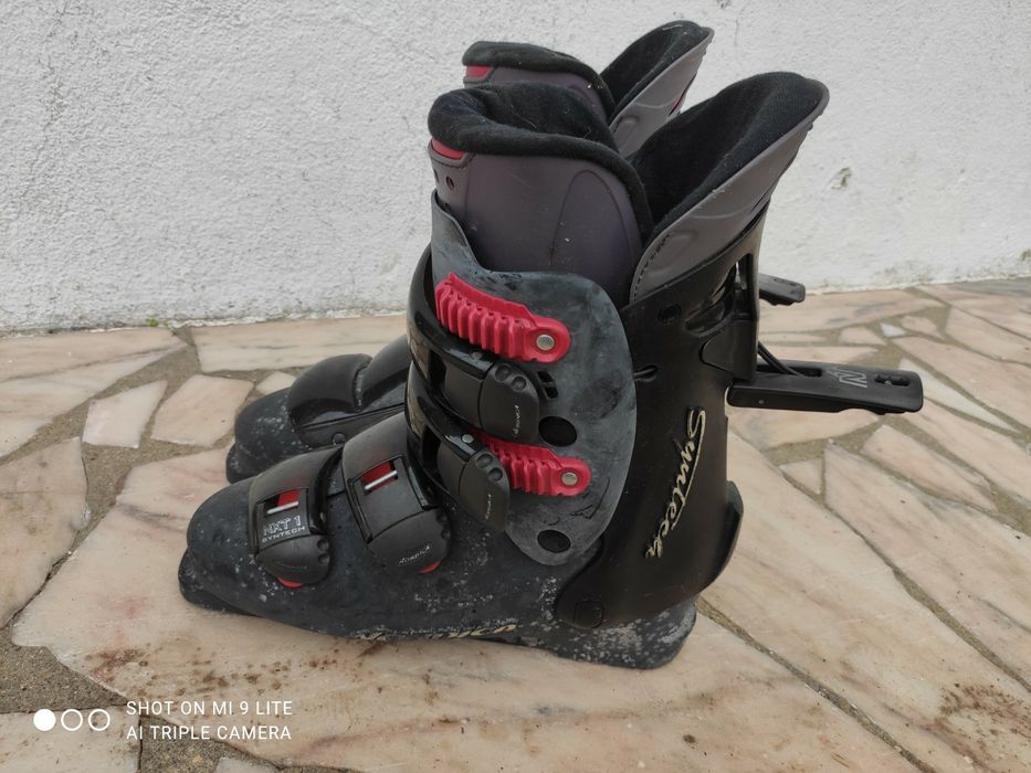 Botas de neve para ski ou snowboard