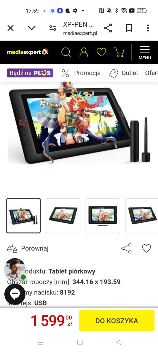 Nowy tablet graficzny