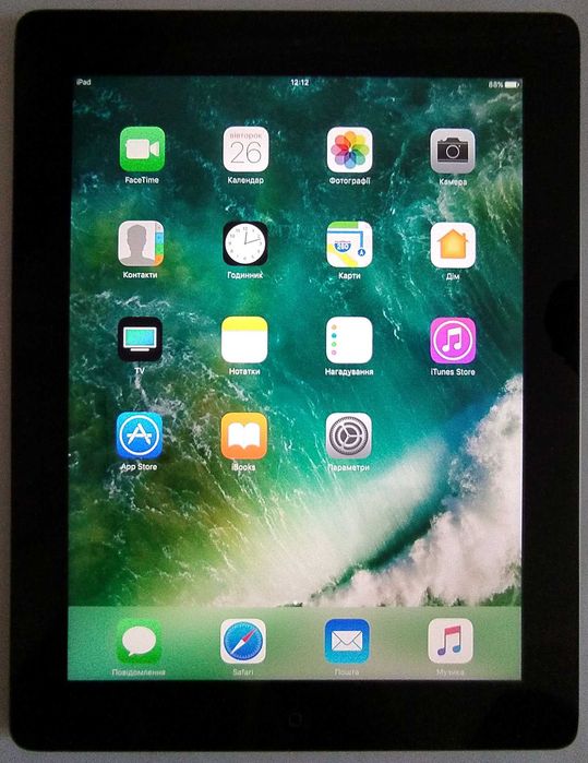 Apple Ipad 4 wi-fi хороший стан 89% акумулятор
