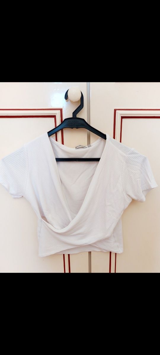 Top stradivarius branco