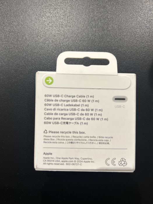 kabel USB-C APPLE 1m