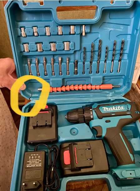 РОЗПРОДАЖ ‼️ Акамуляторний Шуруповерт Makita 24В с DFR новий в кейсі