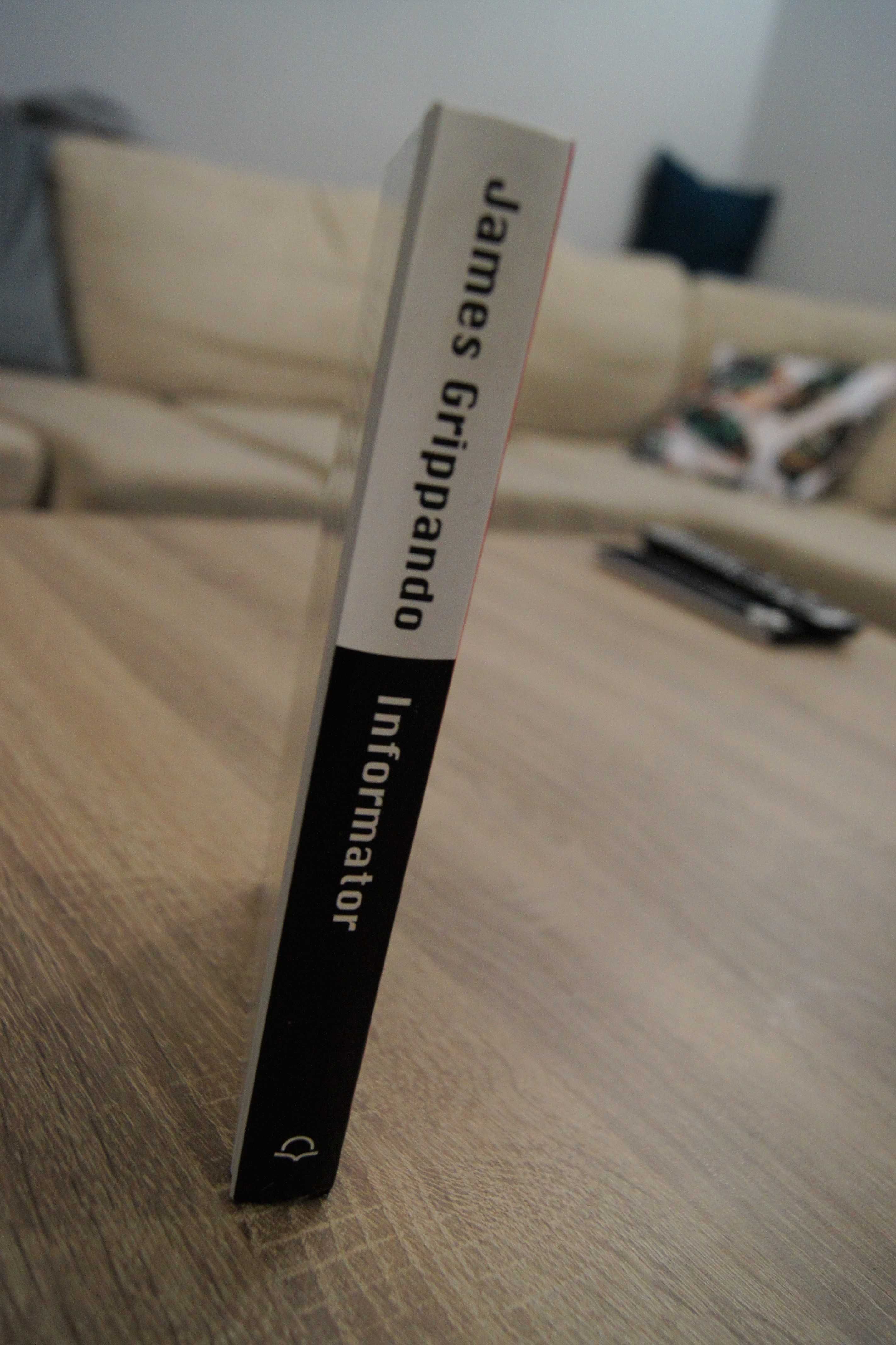Thriller Informator James Grippando twarda oprawa bdb
