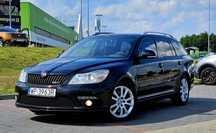 Skoda Octavia Vrs czarny właściciel bezwypadkowy