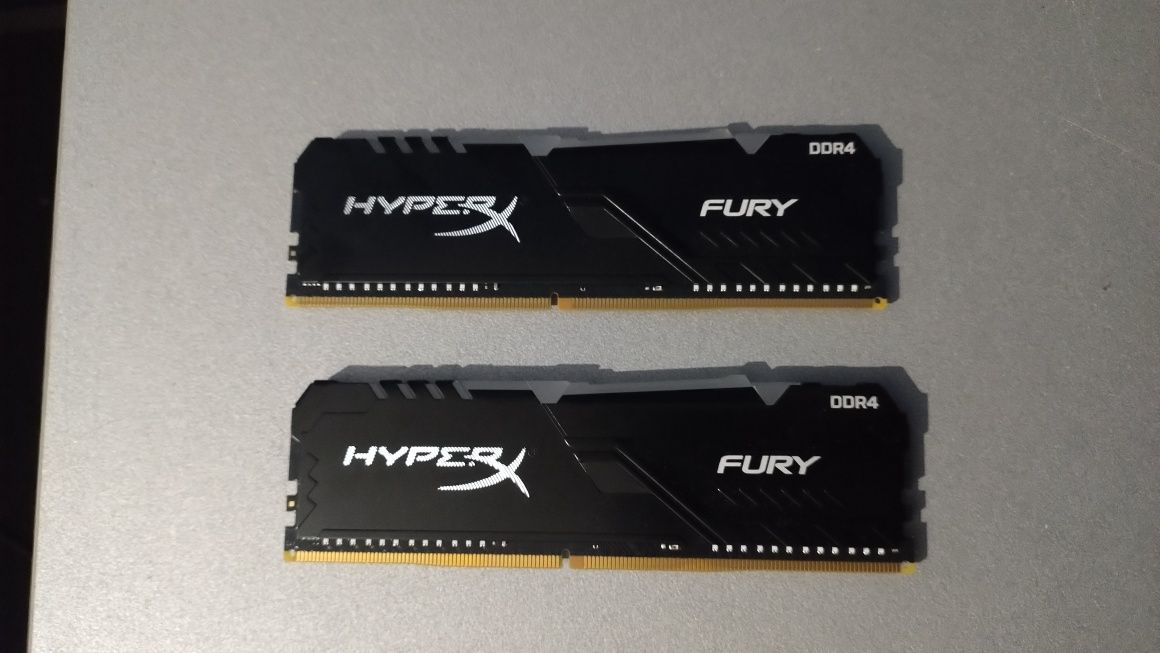 RAM DDR4 HyperX 16GB (2x8GB) 3466MHz CL16 Fury RGB