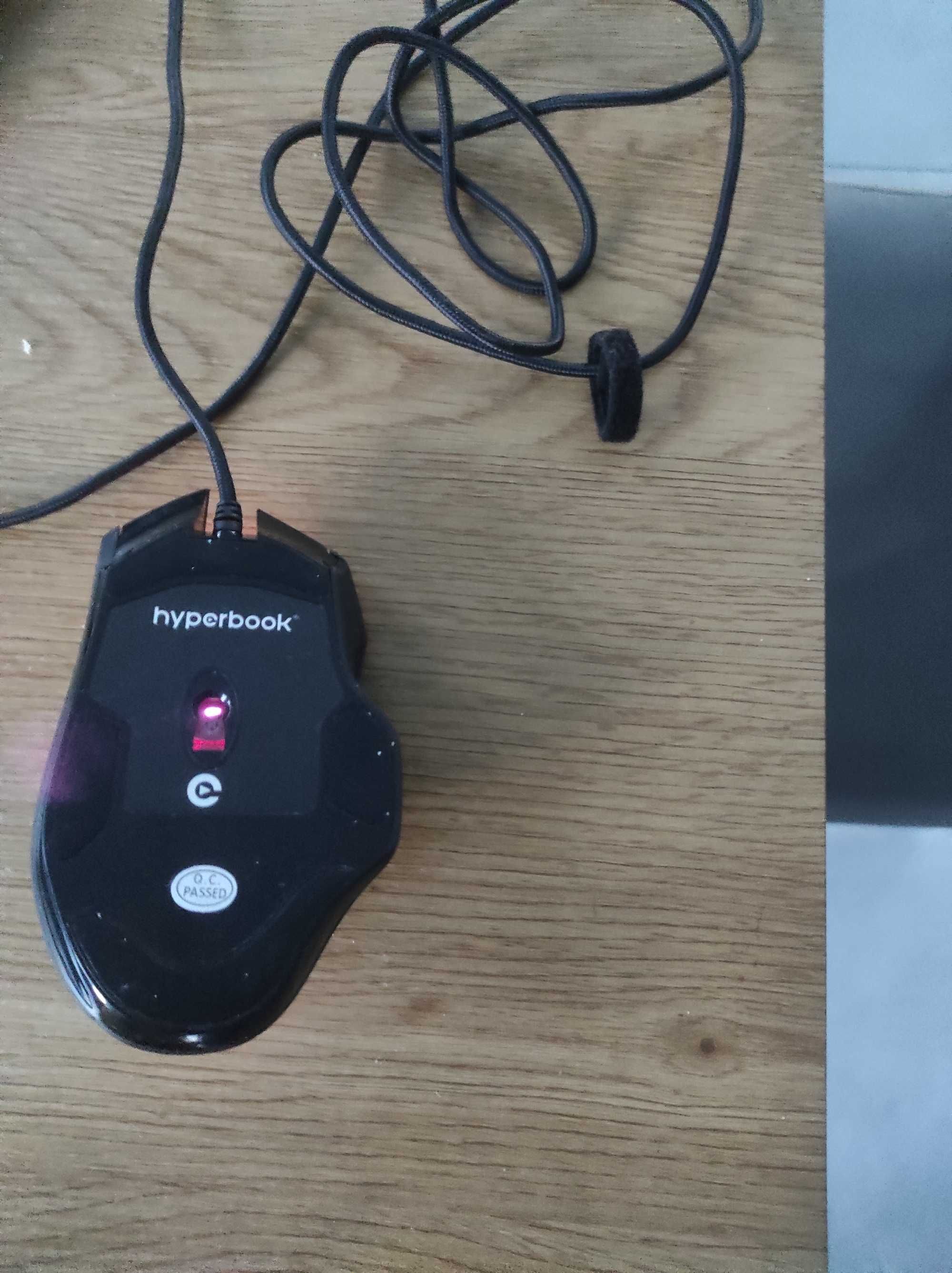 Myszka gamingowa hyperbook g51 Nova optyczny sensor PMW3360 dla graczy