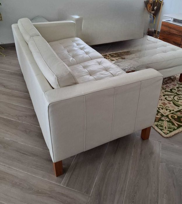 Sofá IKEA em pele natural