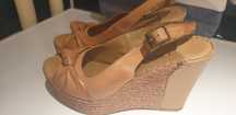 Letnie buty skórzane