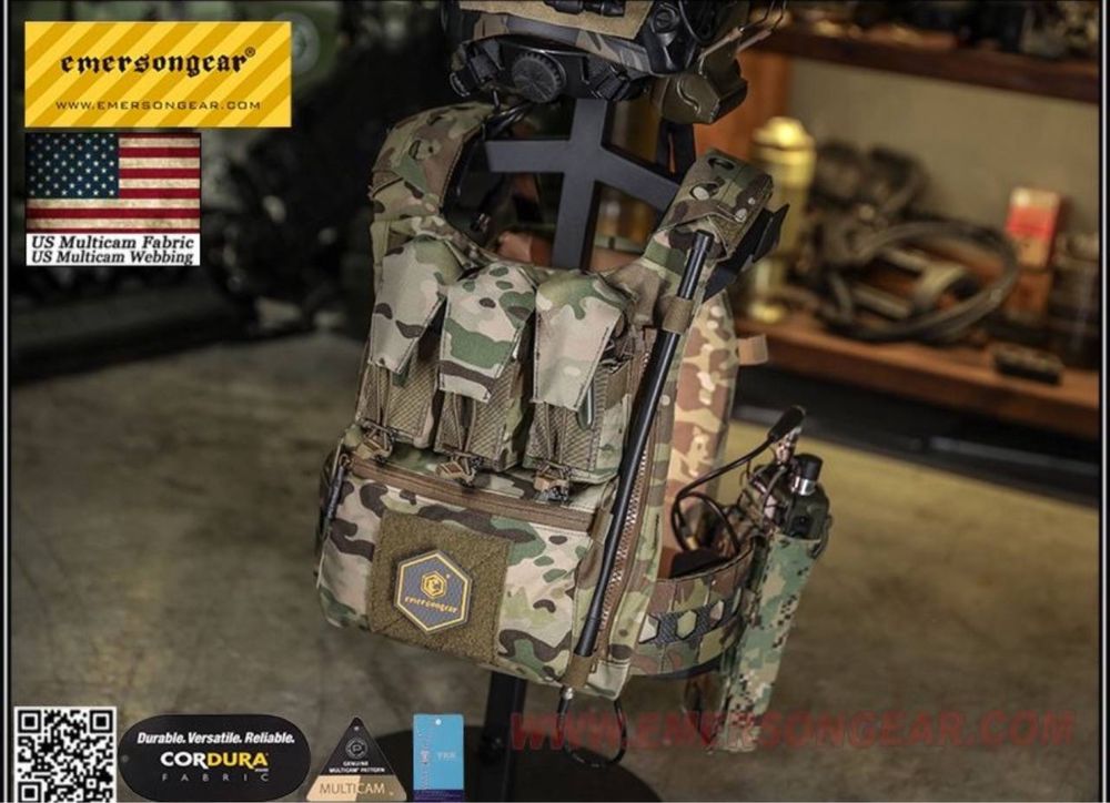Задня штурмова панель на плитник Emersongear FRO Style V5 Cordura 500