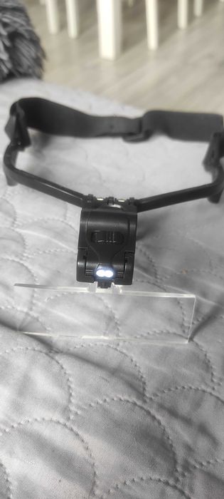 Okularki z lupą led podświetlane do majsterkowania