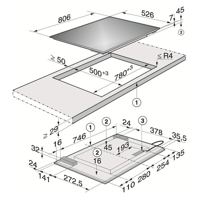 Варочная панель индукция плита Miele KM 6363