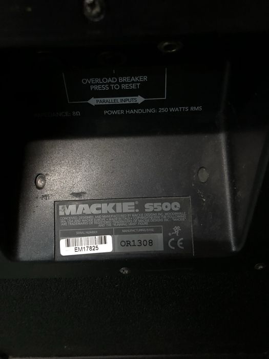 Kolumny Mackie S 500