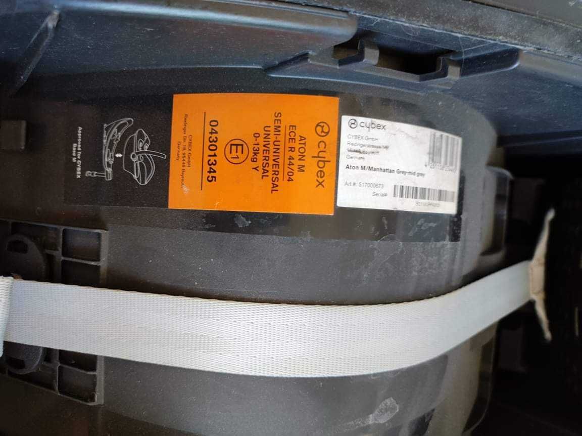 Zestaw CYBEX Nosidło/fotelik Aton M + Baza
