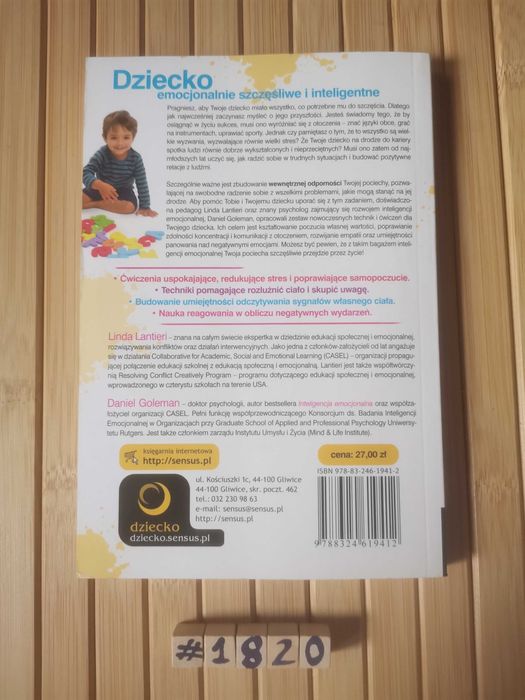 Rozwój inteligencji emocjonalnej Twojego dziecka + płyta CD Real foty