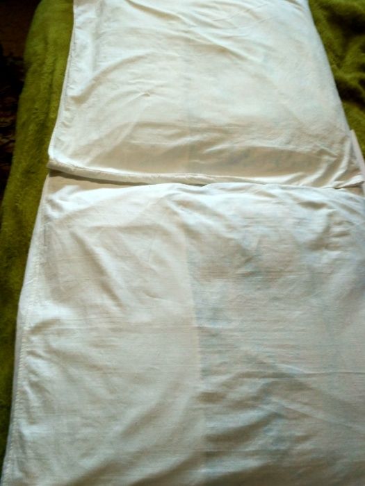 2 подушки наволочки ссср советские белые с розами ришелье вышивка