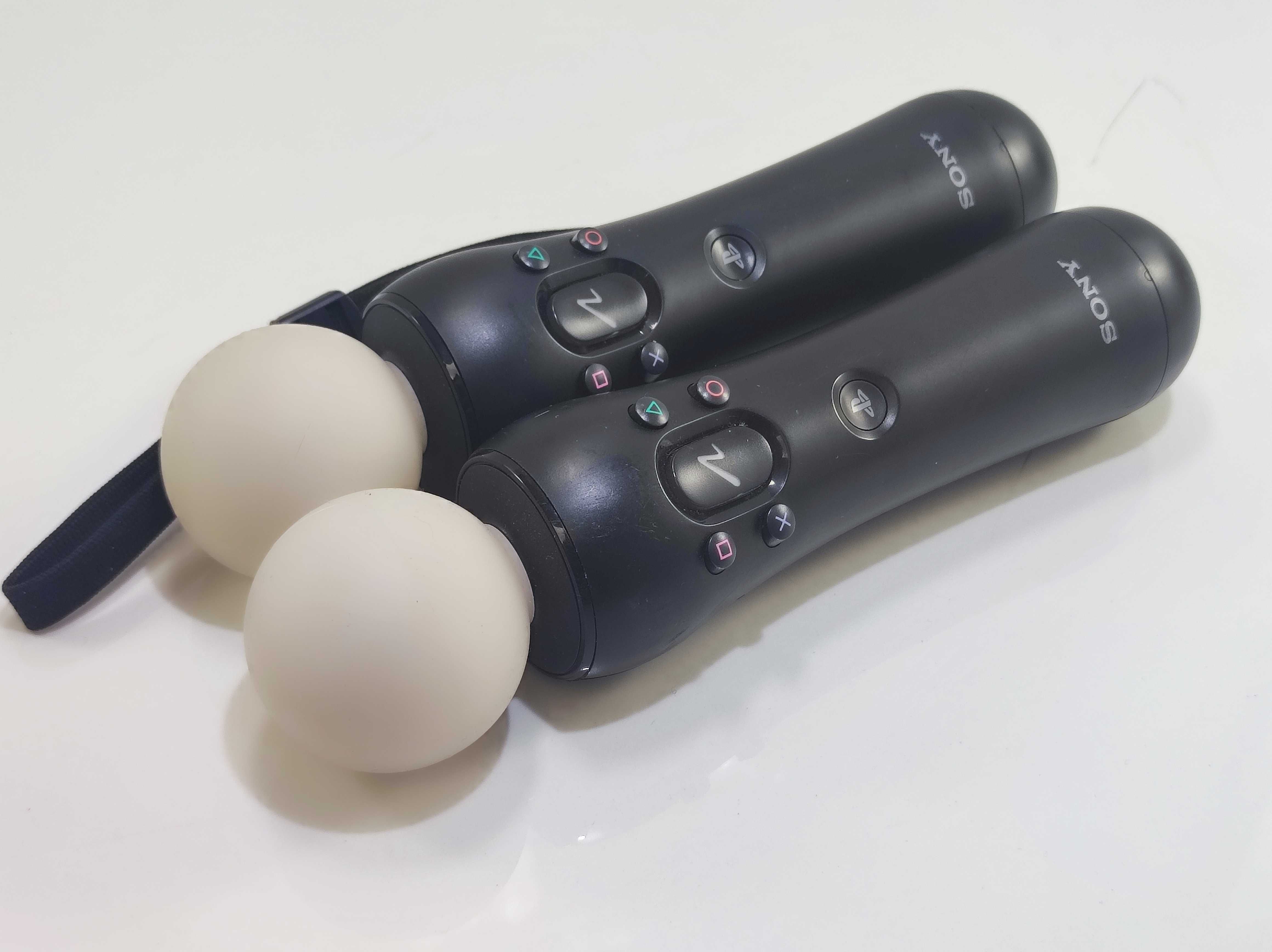 Google Playstation VR V2 PS4 + kamera+ 2X move + karabin AIM + 2 gry
