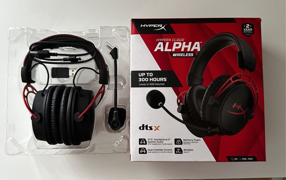 Безпровідні навушники HyperX Cloud Alpha Wireless