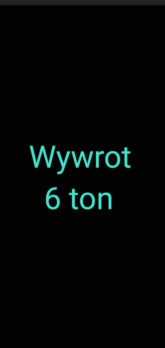 hds + wywrotka wozimy