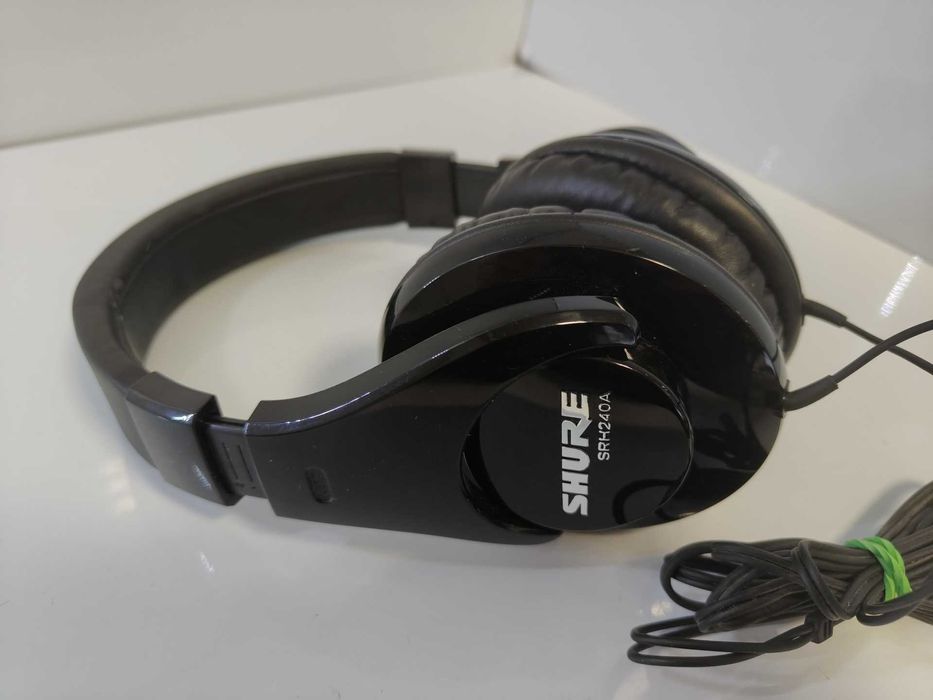 Słuchawki Studyjne Wokółuszne SHURE SRH 240A EFS BK Przewodowe