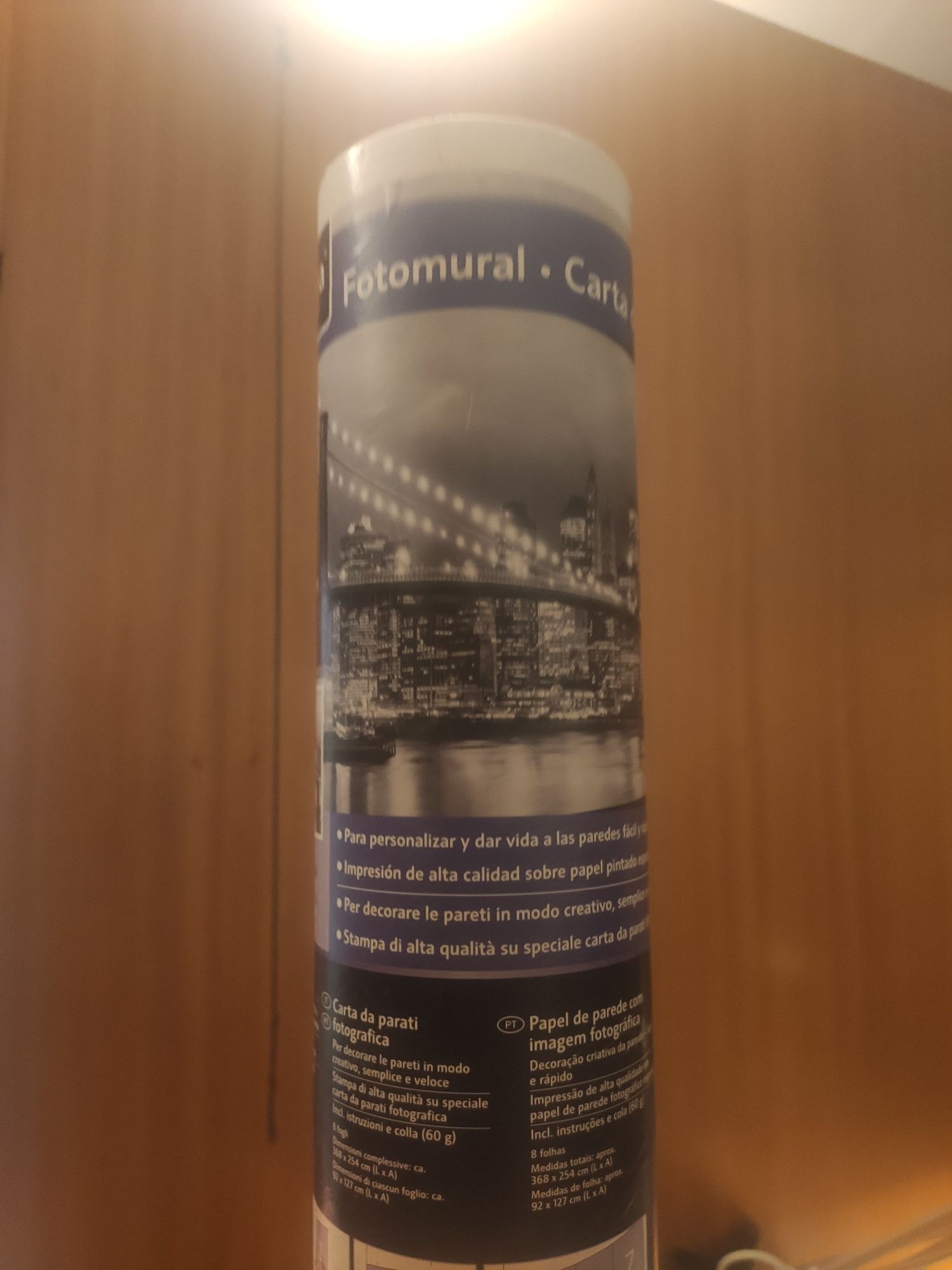 Papel de parede (Nova Iorque) cola incluída