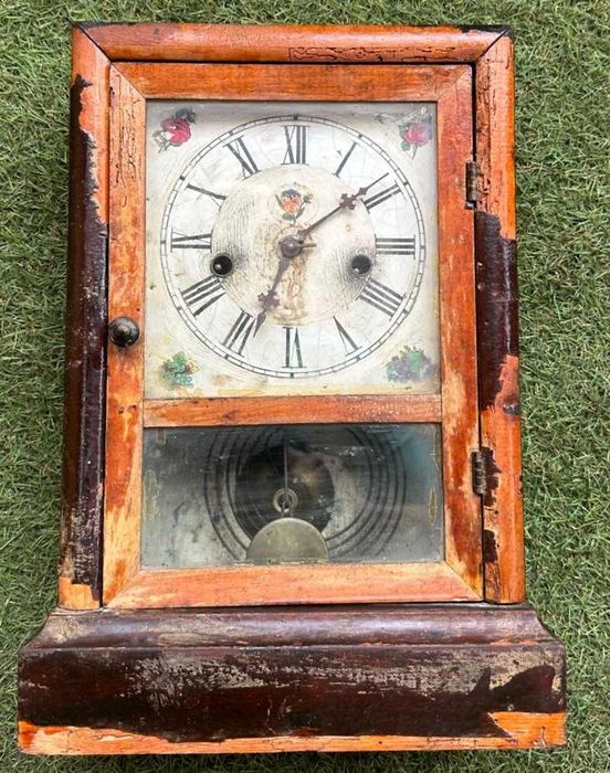 relogio antigo, para restauro completo, mesa ou parede