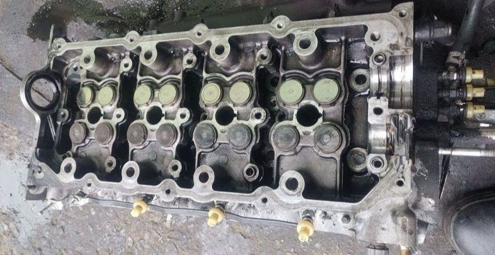 ГБЦ Рав4 Д4д Toyota Авенсис RAV4 D4D 1cd 2.0d бугель Раф4 Avensis t25