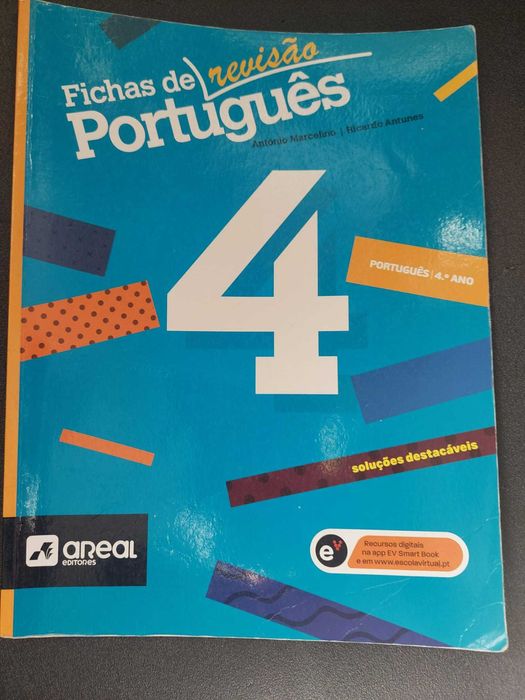 Fichas de revisão Português 4º ano