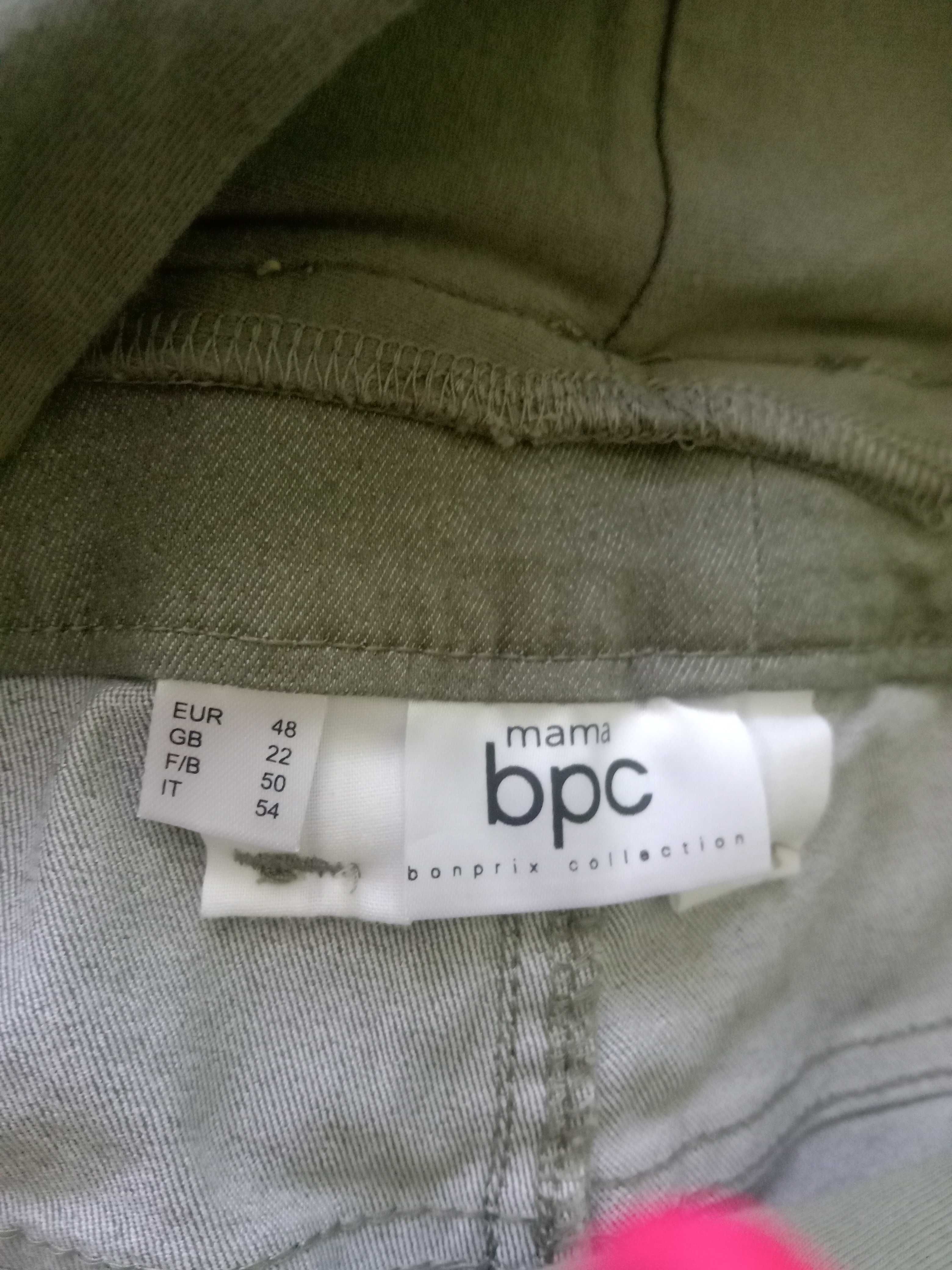 Spodnie ciążowe duże bon prix